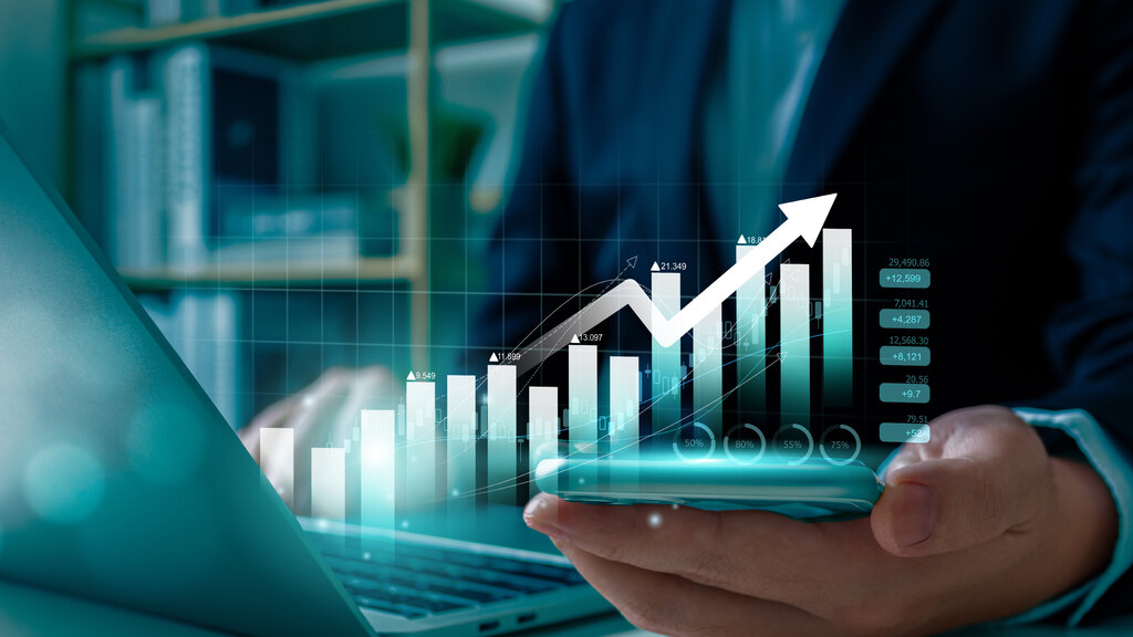 Como escolher os melhores ativos para investir de forma inteligente 1 gráfico ilustrativo representando como escolher os melhores ativos