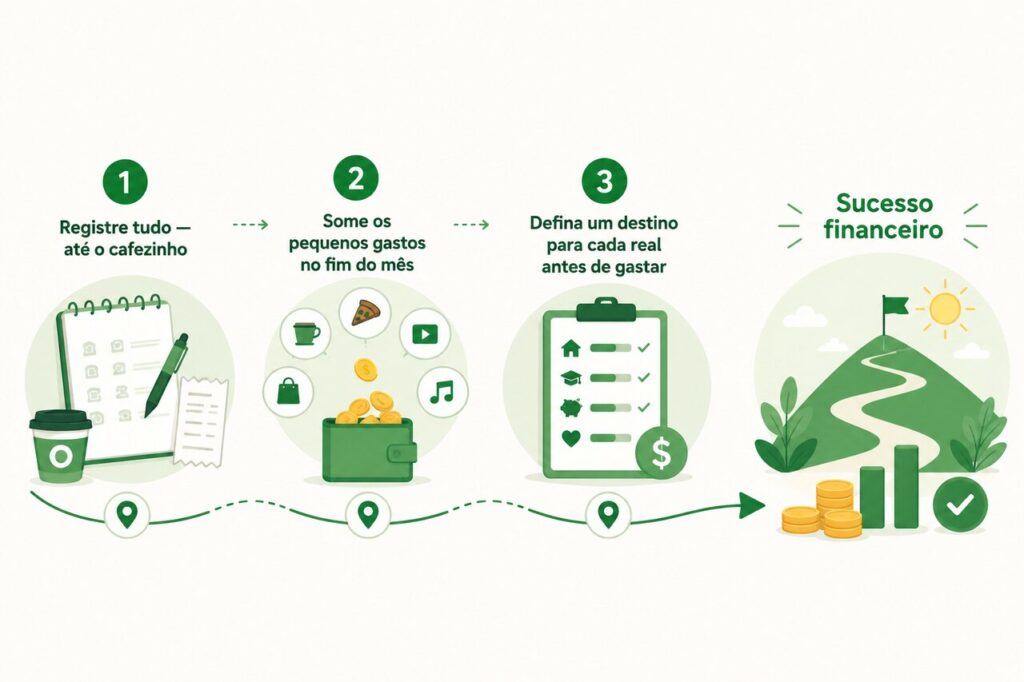 três hábitos simples para evitar os erros mais comuns nas finanças pessoais 