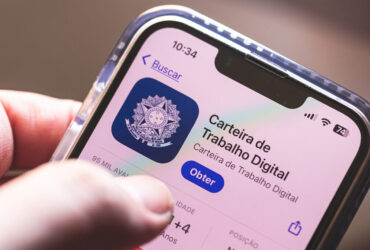 app do CTPS representando o empréstimo consignado CLT